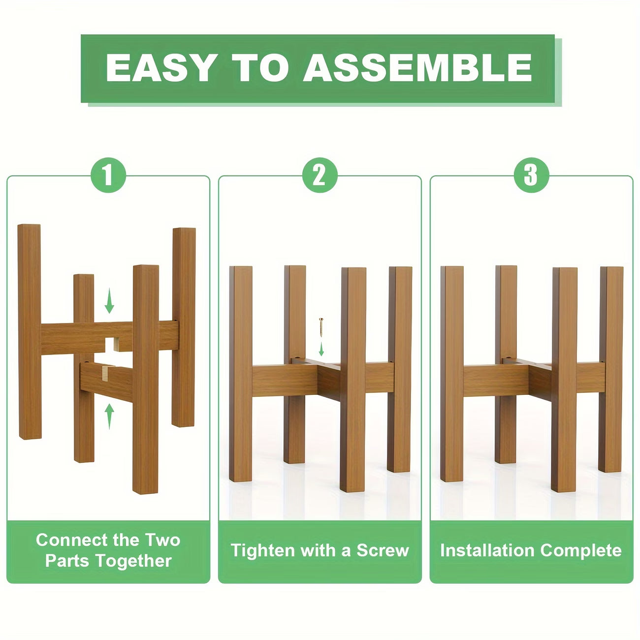 Adjustable Indoor/Outdoor Plant Stand – Fits 8–12 Inch Pots