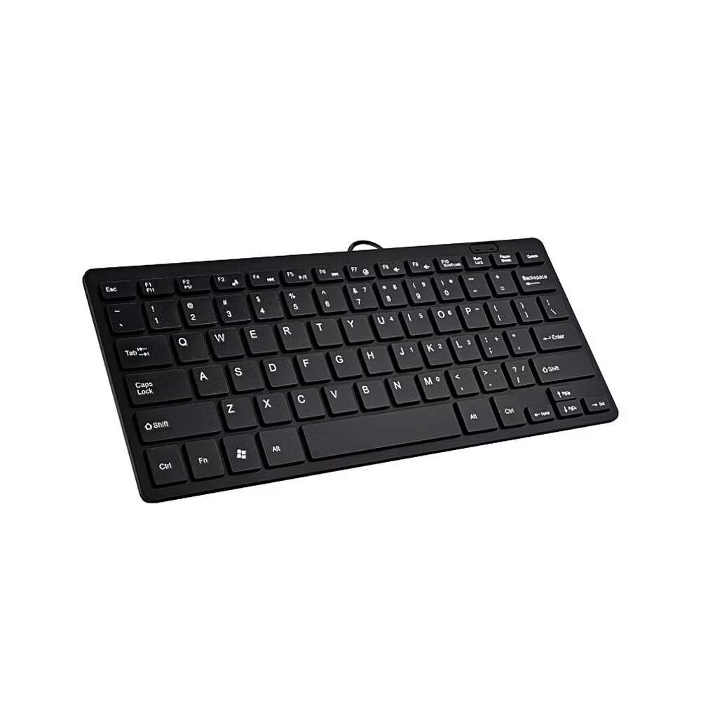 USB mini keyboard with chocolate button