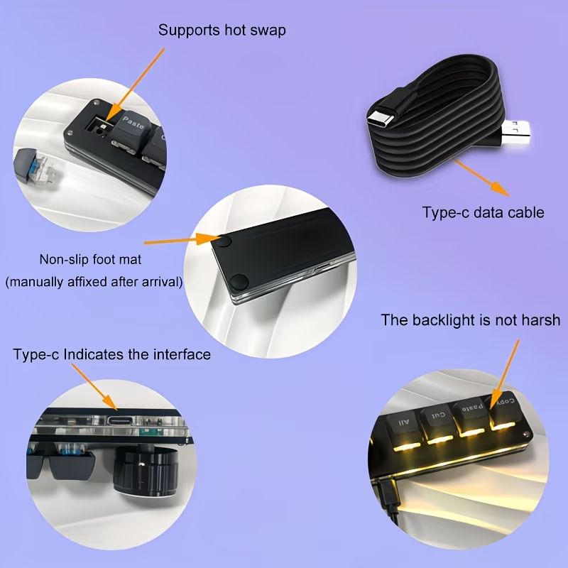 Copy, paste, and cut all keyboard options, easy to improve work efficiency, suitable for various scenarios