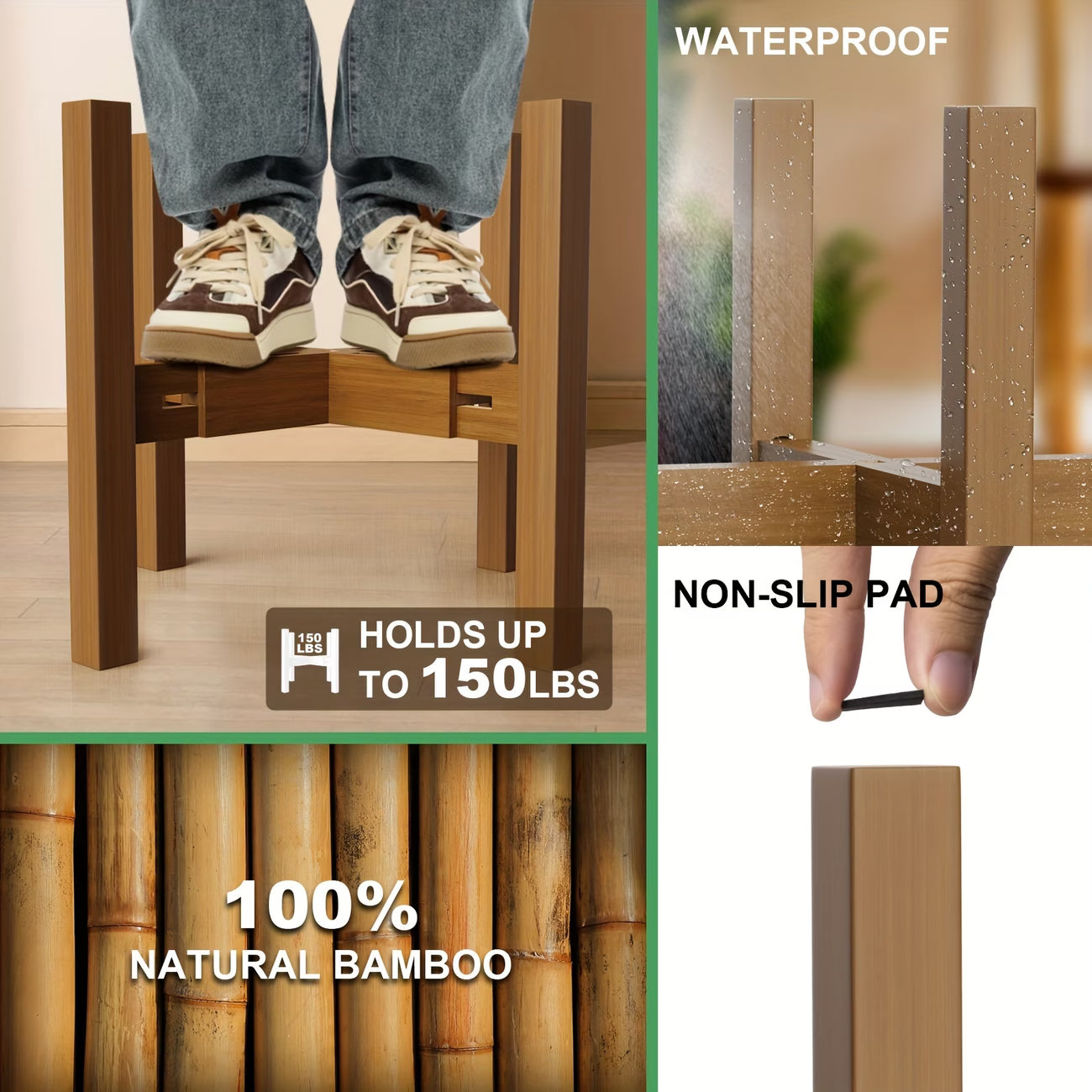 Adjustable Indoor/Outdoor Plant Stand – Fits 8–12 Inch Pots