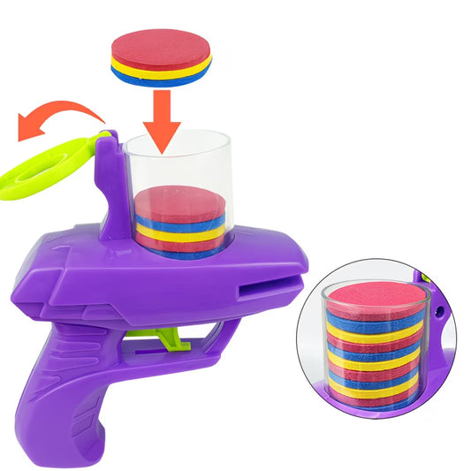 1 set of multi-colored soft-dart toys