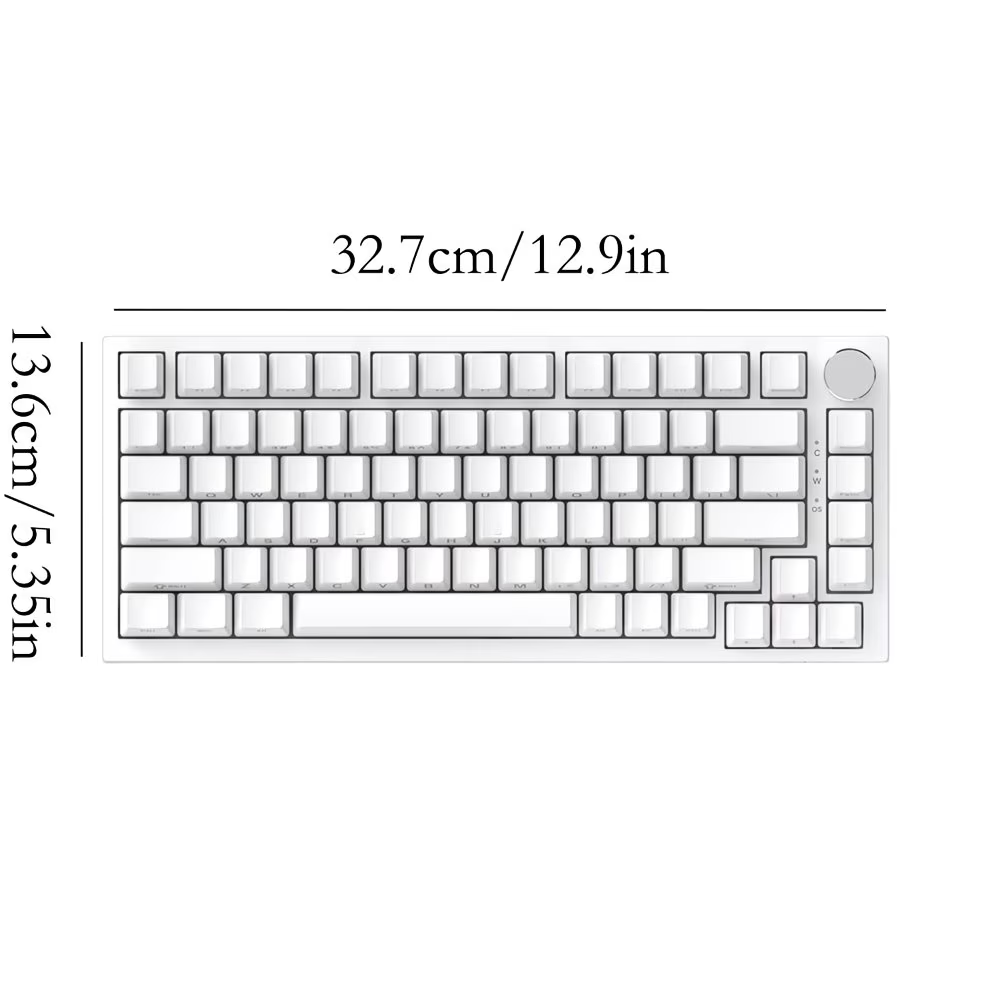 Wired mechanical keyboard, RGB/single key backlight, volume knob, five layer noise reduction, PBT keycaps, fully hot swappable keycaps, gaming keyboard
