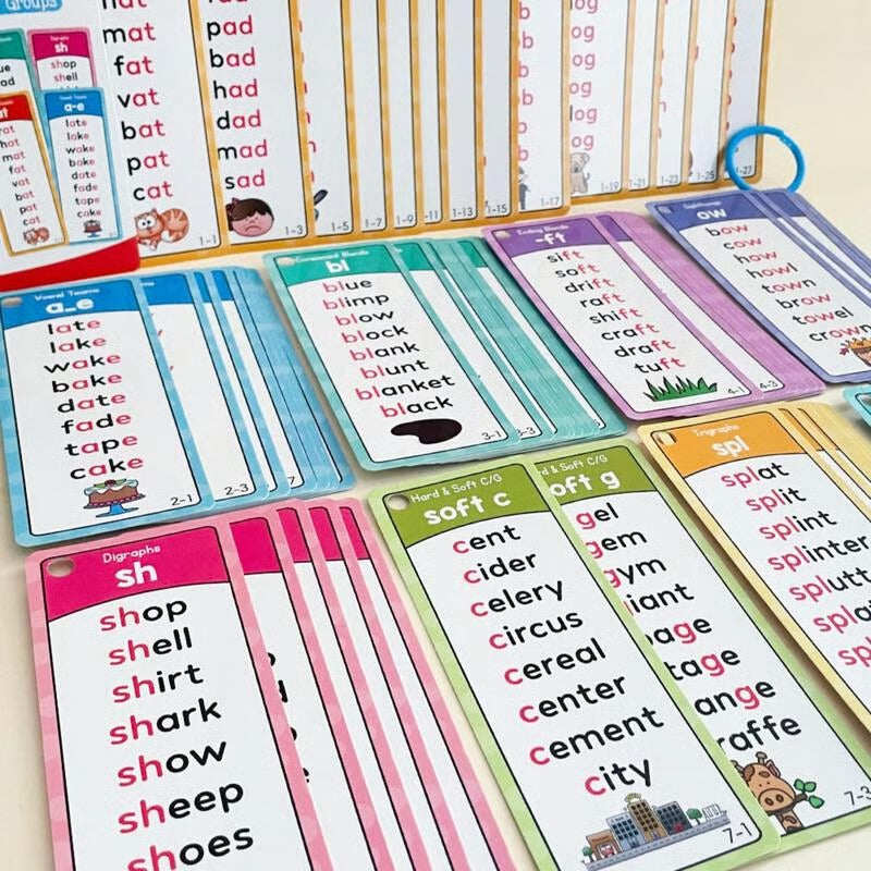 Phonics Word List Card Set
