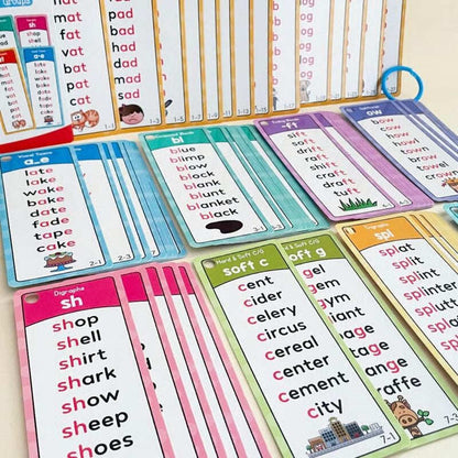 Phonics Word List Card Set