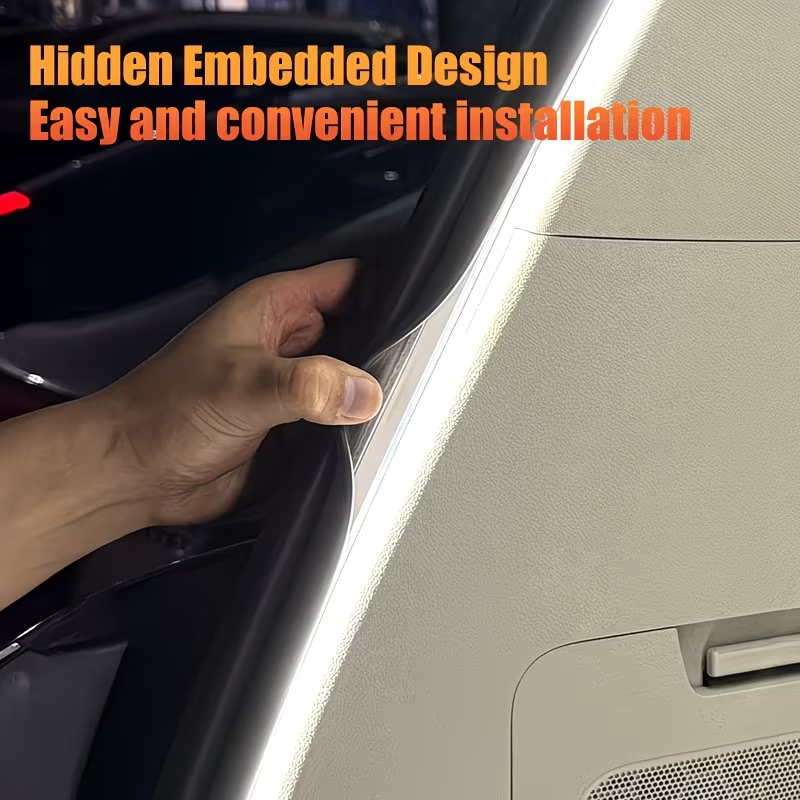 High-brightness luggage compartment lighting, ambient lighting, interior LED, no wiring required