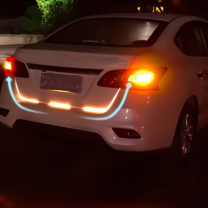 Light strip car LED 12V dynamic, vehicle LED light source, compatible with multiple models