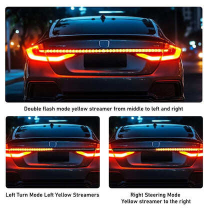 Fishbone turn signals and taillights