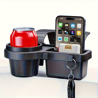 Multi-functional car phone holder, can also store car keys