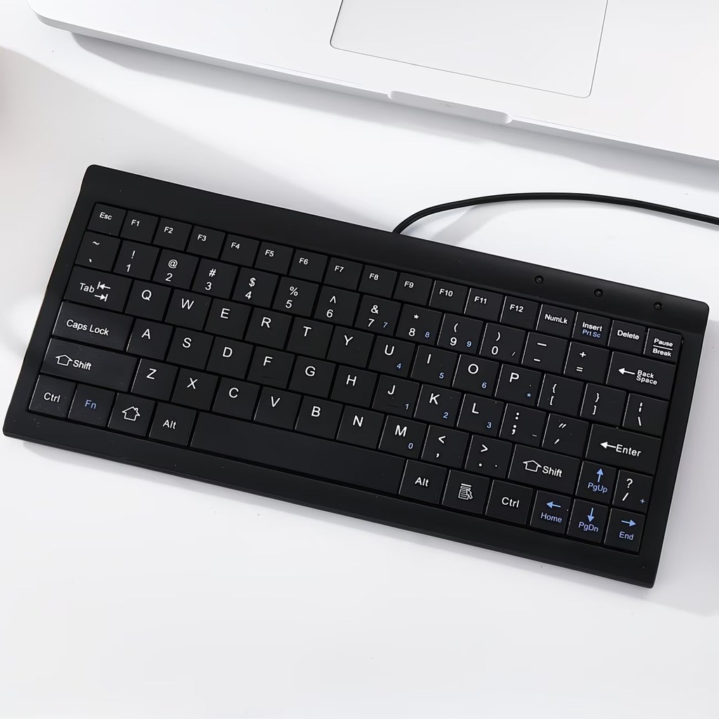A compact and lightweight 9-inch mini keyboard designed specifically for educational and office use, suitable for CNC lathes and general-purpose machine tools