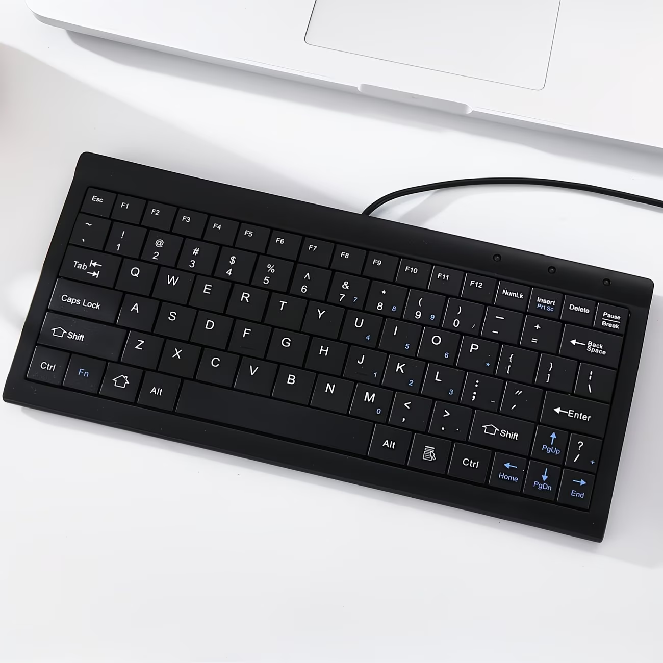A compact and lightweight 9-inch mini keyboard designed specifically for educational and office use, suitable for CNC lathes and general-purpose machine tools