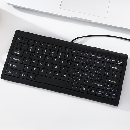 A compact and lightweight 9-inch mini keyboard designed specifically for educational and office use, suitable for CNC lathes and general-purpose machine tools