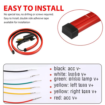 1 PCS Car 100cm Universal 12V Flexible LED Light Strip