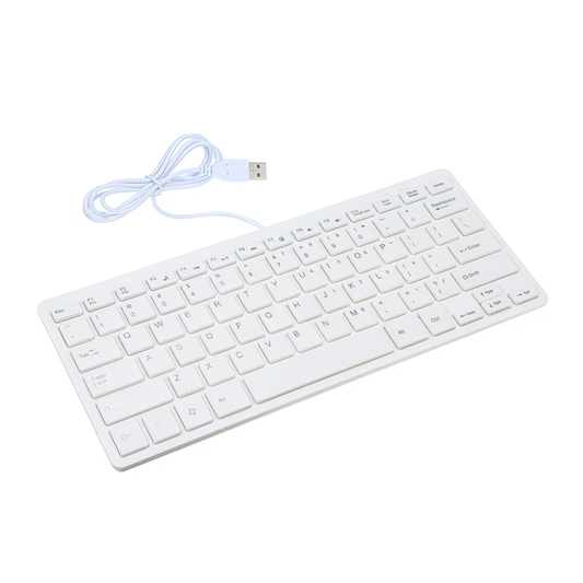 USB mini keyboard with chocolate button