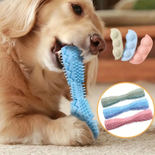 Striped Durable Dog Chewing Stick - Suitable for All Breeds