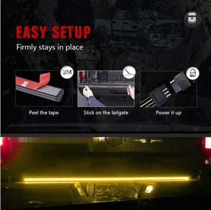 Fishbone turn signals and taillights