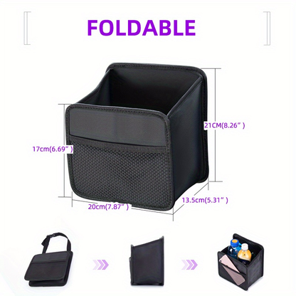 Car folding cup holder, multi-functional water bottle holder