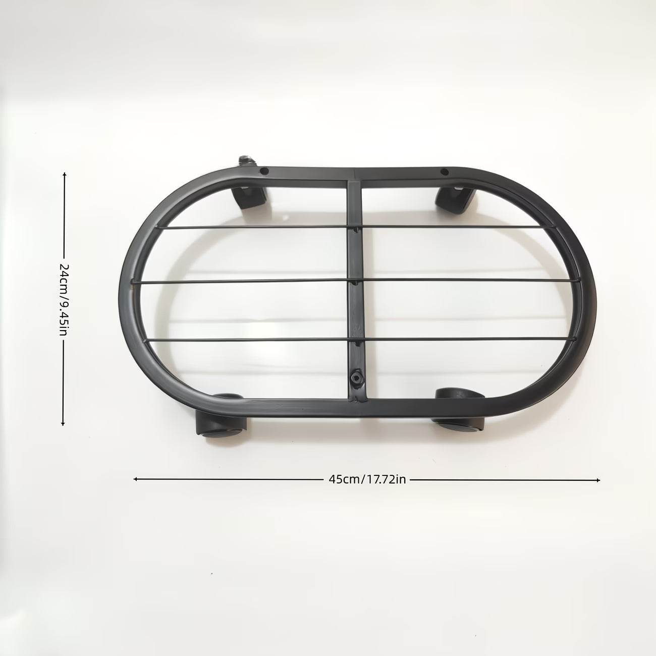 Mobile Plant Stand with Caster Wheels – Wrought Iron Plant Base