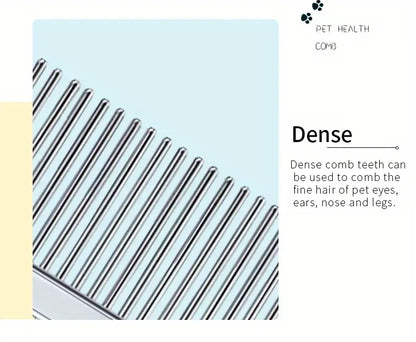 Stainless Steel Pet Hair Removal Comb Float Hair Removal Slicker Brush For Dog
