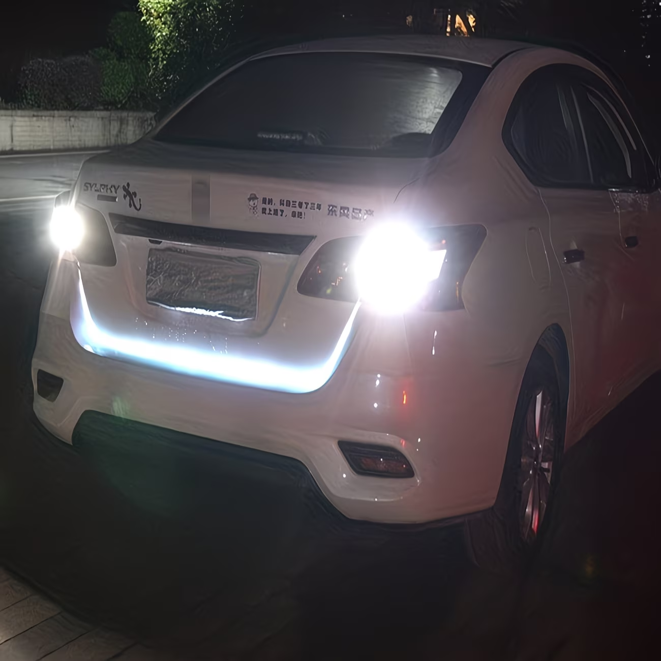 Light strip car LED 12V dynamic, vehicle LED light source, compatible with multiple models