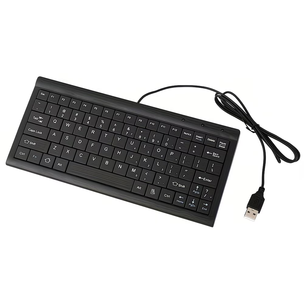 A compact and lightweight 9-inch mini keyboard designed specifically for educational and office use, suitable for CNC lathes and general-purpose machine tools