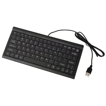 A compact and lightweight 9-inch mini keyboard designed specifically for educational and office use, suitable for CNC lathes and general-purpose machine tools