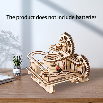 Wooden 3D Puzzle – Marble Run Model Kit