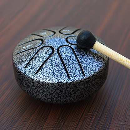 3-inch 6-tone steel tongue drum