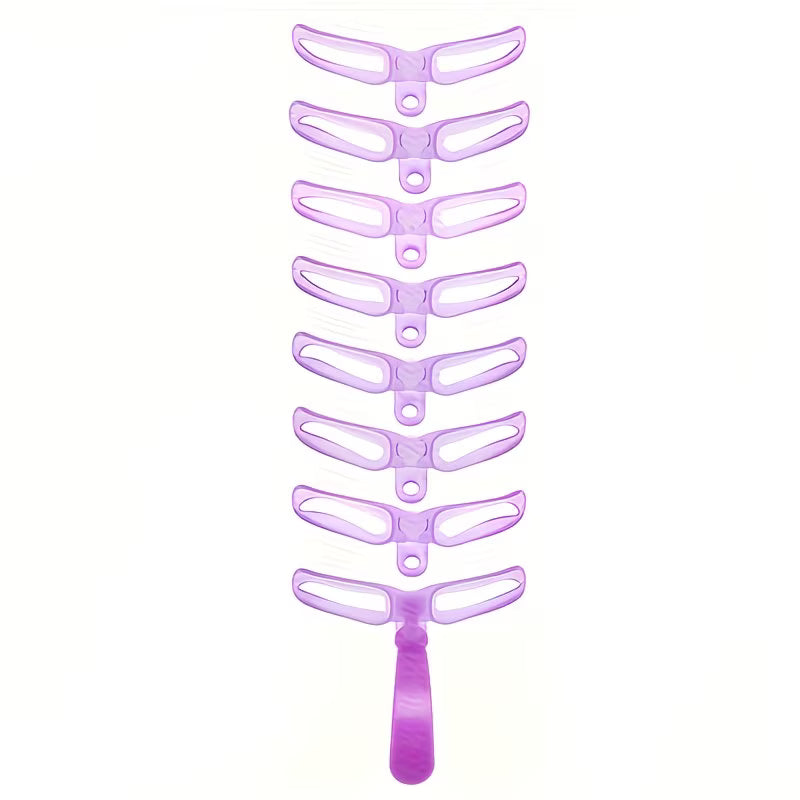 8pcs Eyebrow Painting Aid Makeup Tool