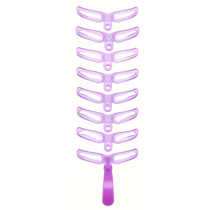 8pcs Eyebrow Painting Aid Makeup Tool