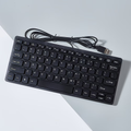 Ultra thin USB ergonomic keyboard, suitable for 12 inch laptops and desktops