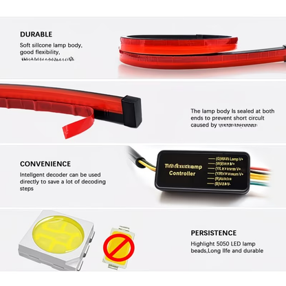 1 PCS Car 100cm Universal 12V Flexible LED Light Strip