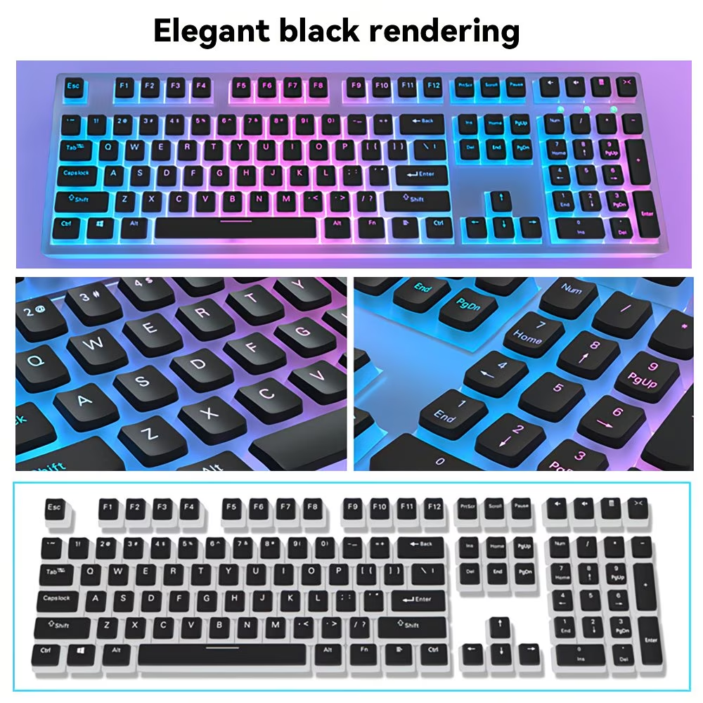 Shining keycap set with 165 buttons OEM configuration file