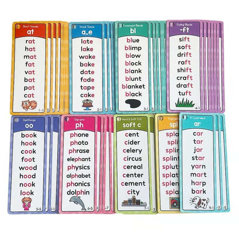 Phonics Word List Card Set