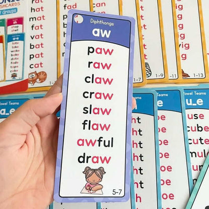 Phonics Word List Card Set