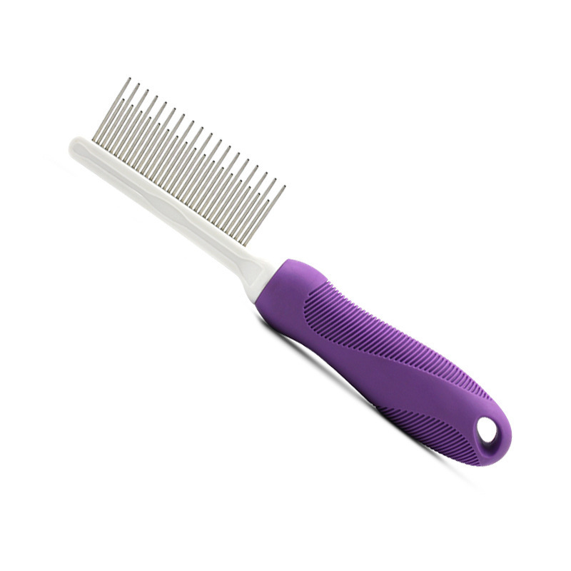 2-in-1 Grooming Comb for Cats and Dogs – Stainless Steel