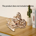 Wooden 3D Puzzle – Marble Run Model Kit
