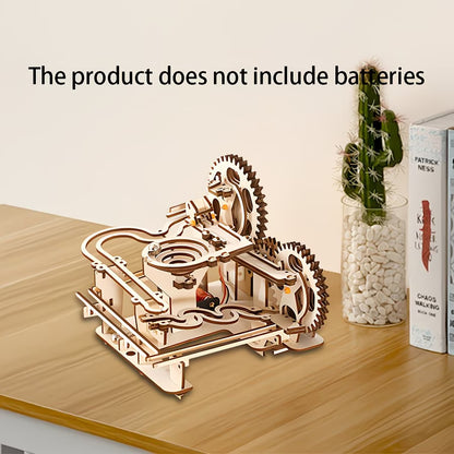 Wooden 3D Puzzle – Marble Run Model Kit