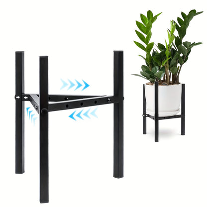 Adjustable Metal Indoor Plant Stand – Modern Style