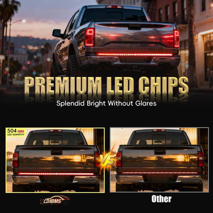 Fishbone turn signals and taillights