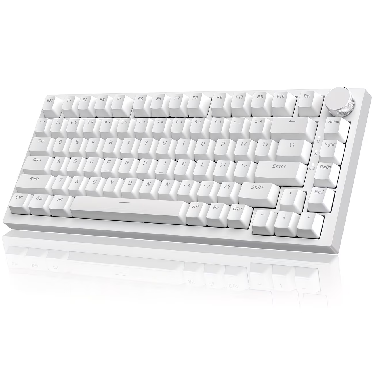 RGB dynamic light wired gaming keyboard, 81 key mute numeric keyboard
