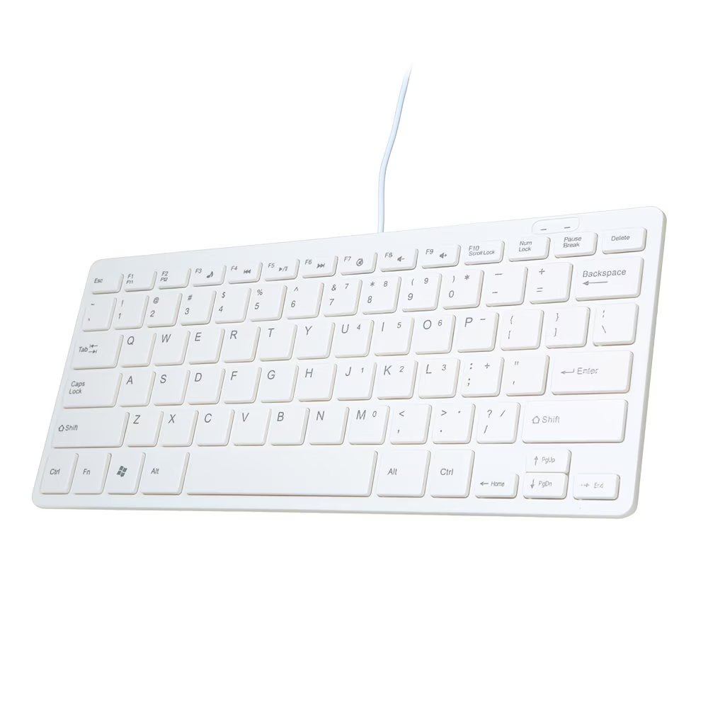 USB mini keyboard with chocolate button