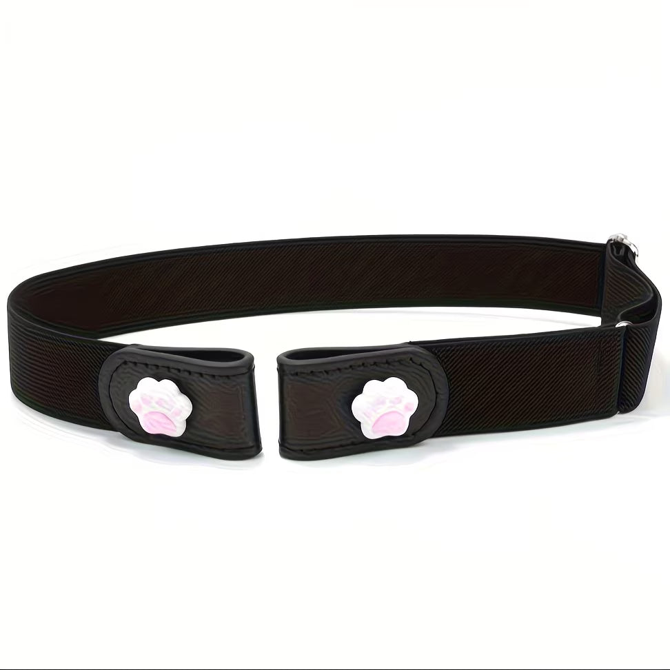 Adjustable Elastic Belt for Women, Perfect for Jeans, Featuring a Seamless Design
