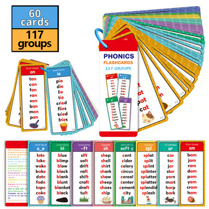 Phonics Word List Card Set