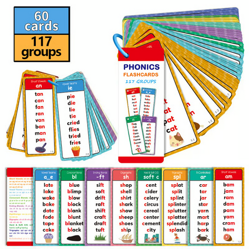 Phonics Word List Card Set