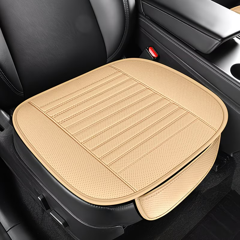 Covered car front seat cover/comfortable seat protector