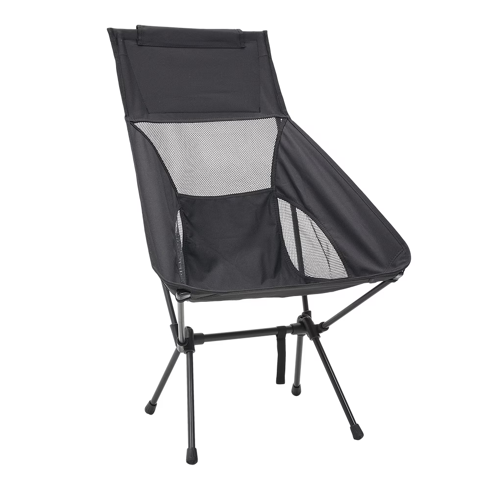 Folding hiking chair, height adjustable, outdoor chair, 41*80*88 cm