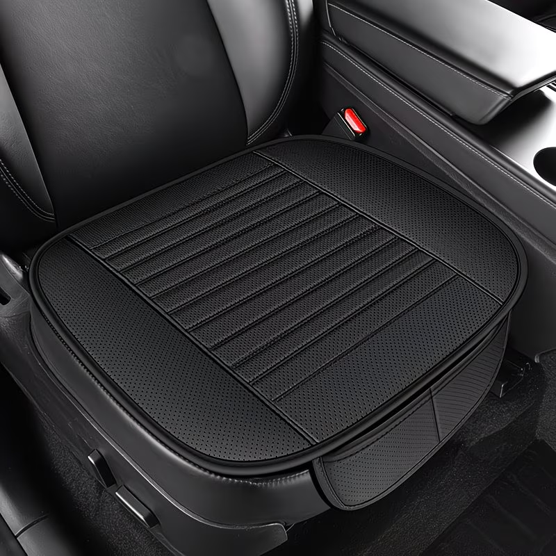 Covered car front seat cover/comfortable seat protector