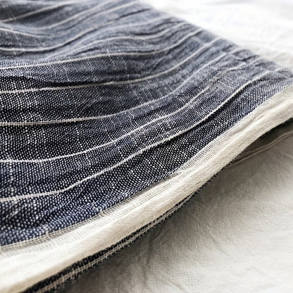 Vintage Style Tie-Dye Striped Scarf, Unisex