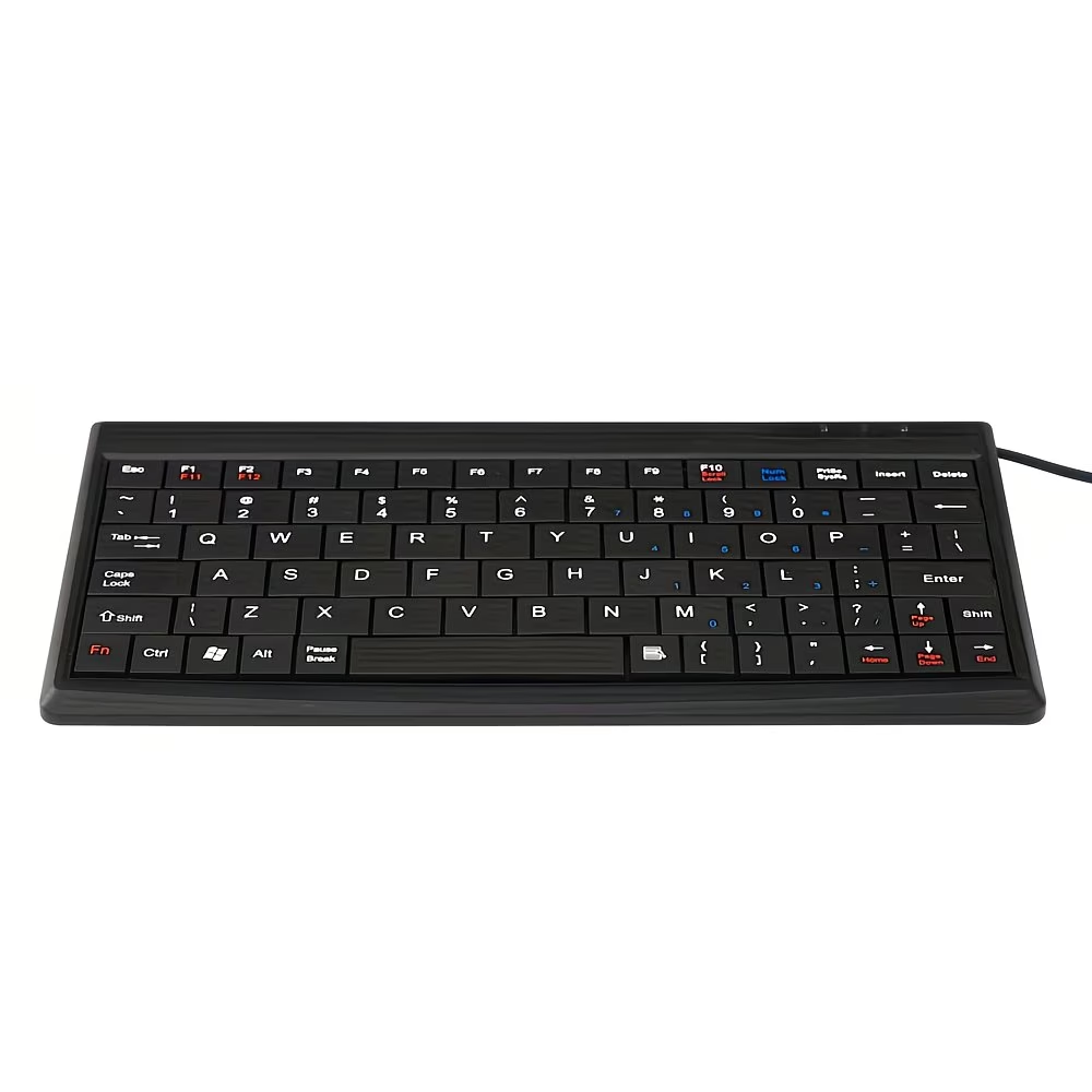 A compact and lightweight 8.5-inch mini keyboard designed specifically for educational and office use