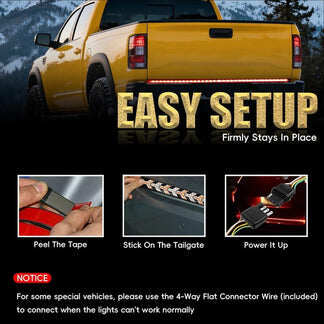 Fishbone turn signals and taillights